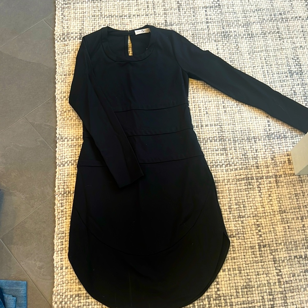 STACI SNIDER Winter Black Dress